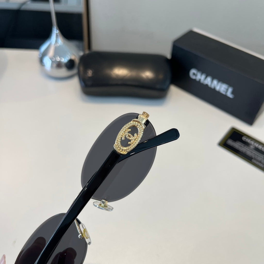 Chanel Fashion Silver Lens Sunglasses for Men & Women - 371695 - detail image 8