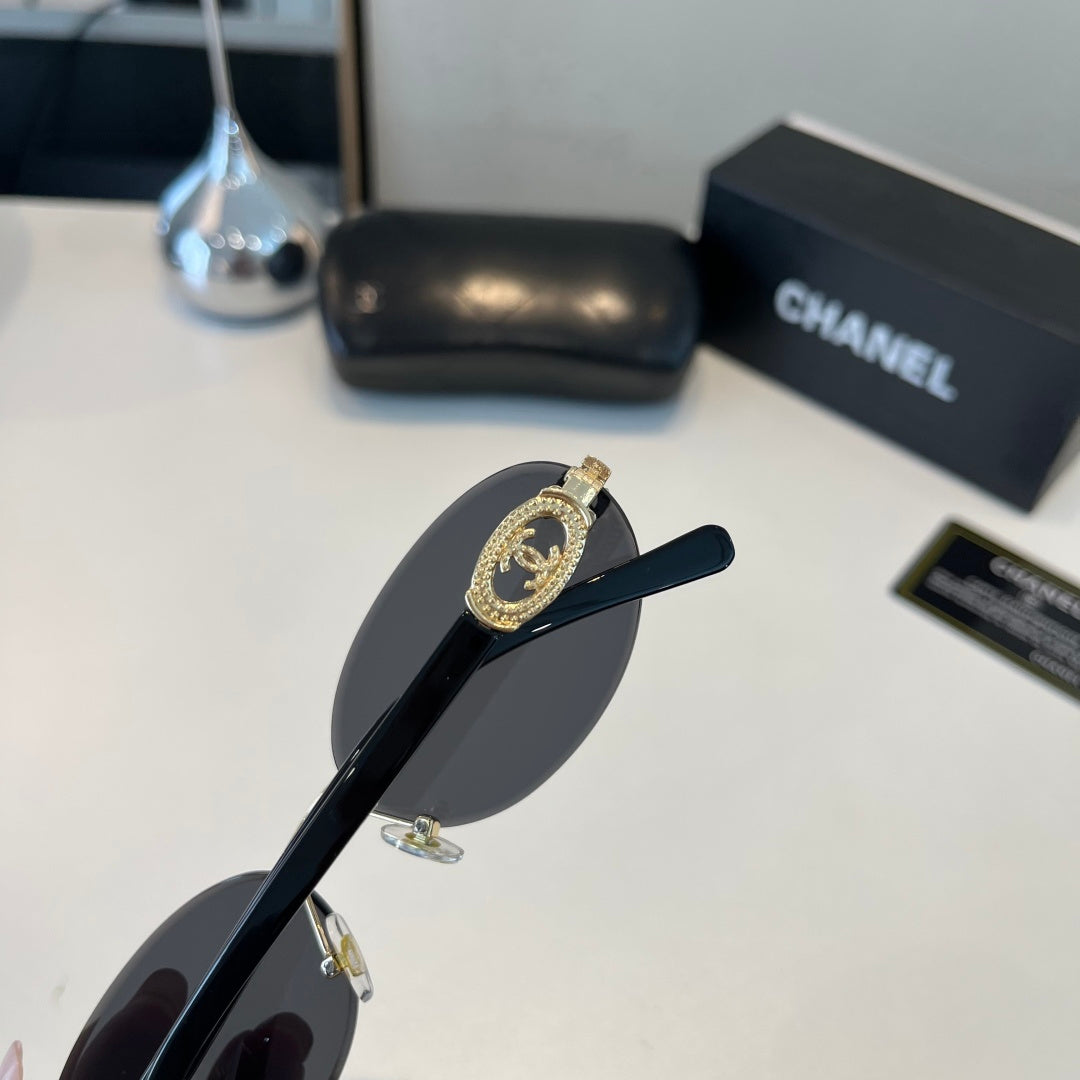 Chanel Fashion Silver Lens Sunglasses for Men & Women - 371695 - detail image 8