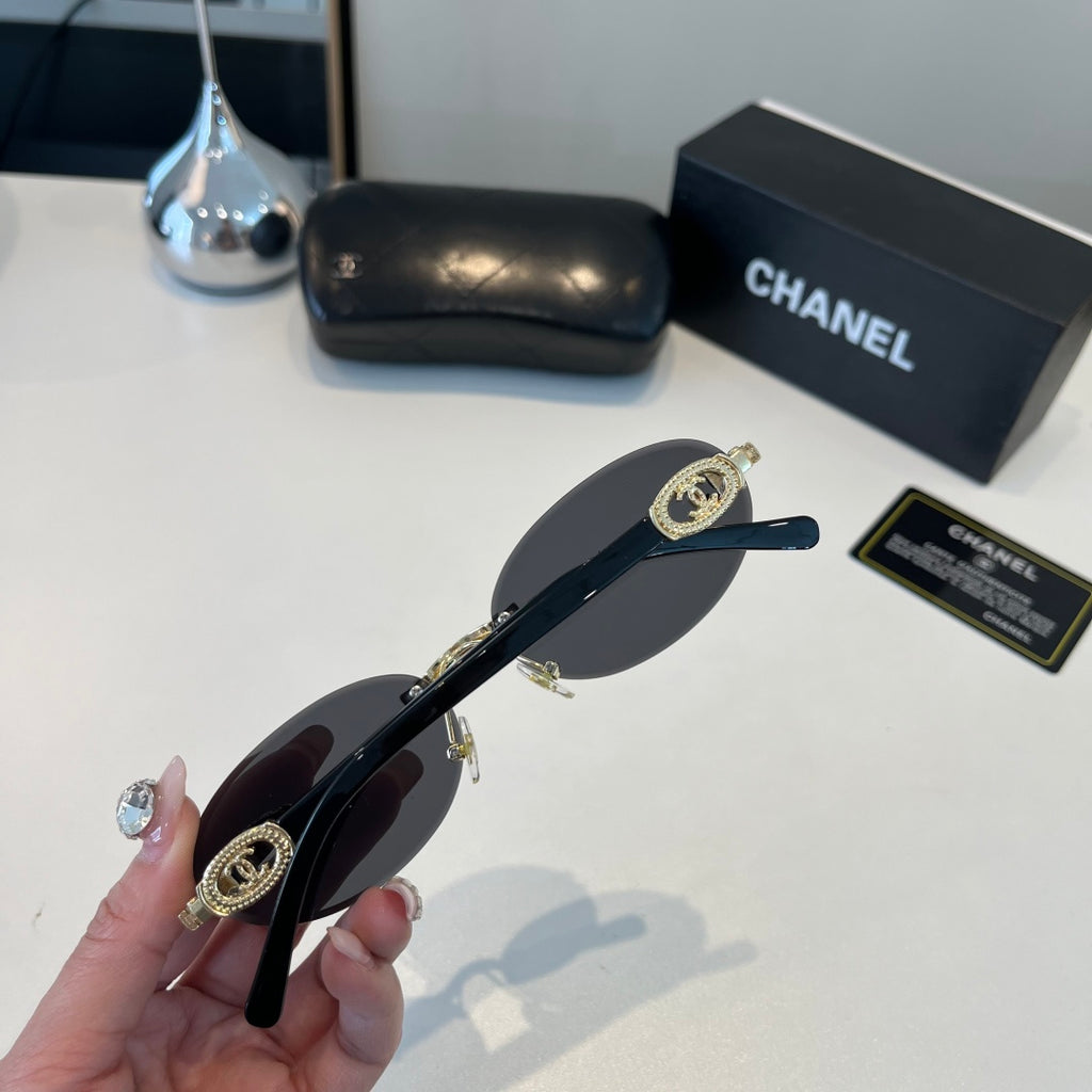 Chanel Fashion Silver Lens Sunglasses for Men & Women - 371695 - detail image 9