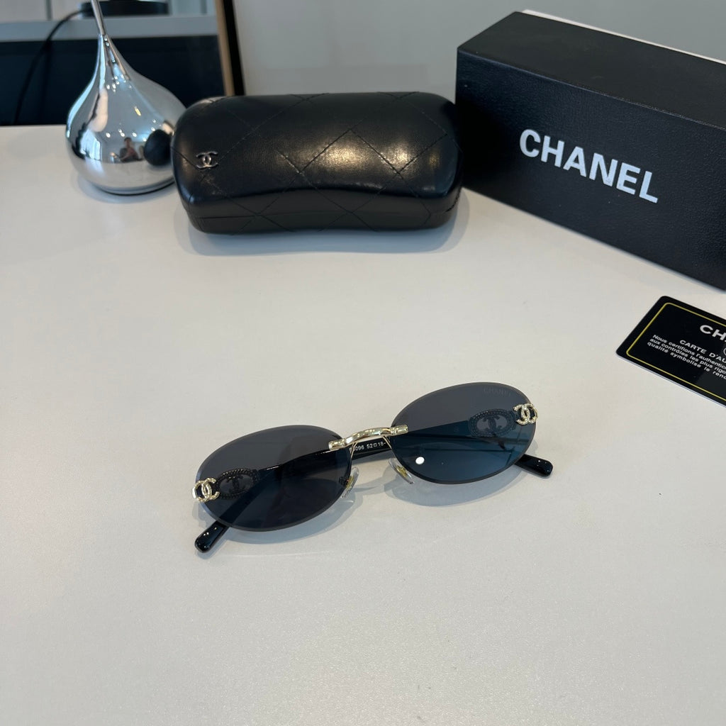 Chanel Fashion Silver Lens Sunglasses for Men & Women - 371695 - detail image 3