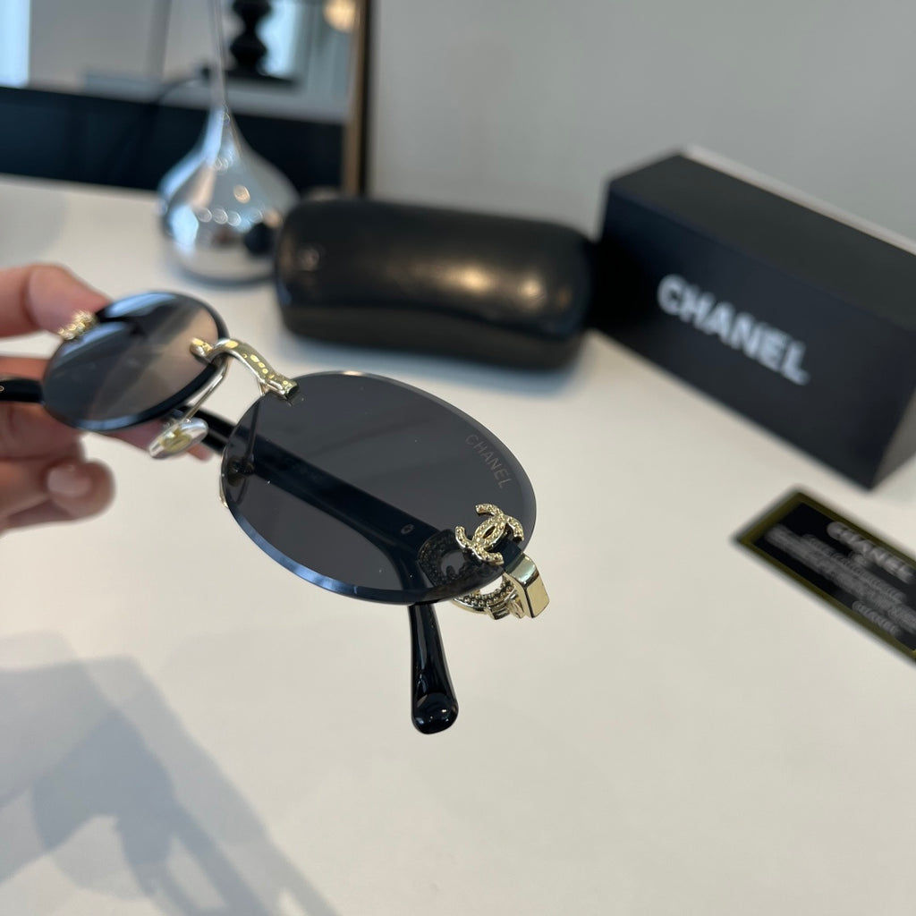 Chanel Fashion Silver Lens Sunglasses for Men & Women - 371695 - detail image 5
