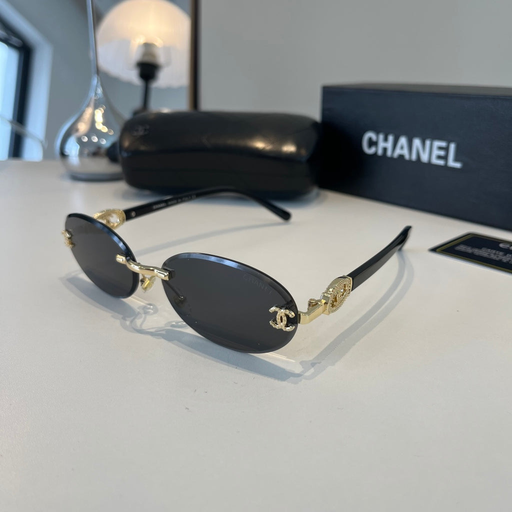Chanel Fashion Silver Lens Sunglasses for Men & Women - 371695 - detail image 6