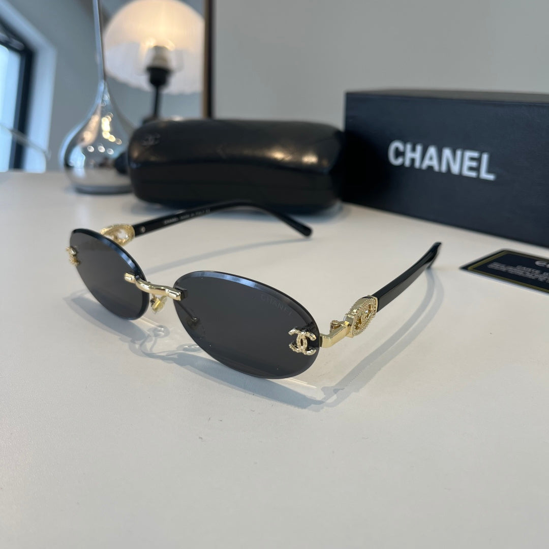 Chanel Fashion Silver Lens Sunglasses for Men & Women - 371695 - detail image 6