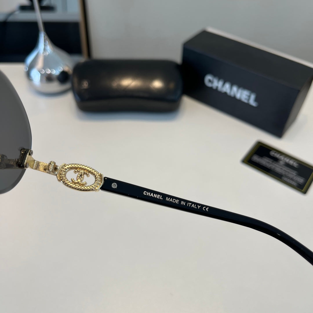 Chanel Fashion Silver Lens Sunglasses for Men & Women - 371695 - detail image 11