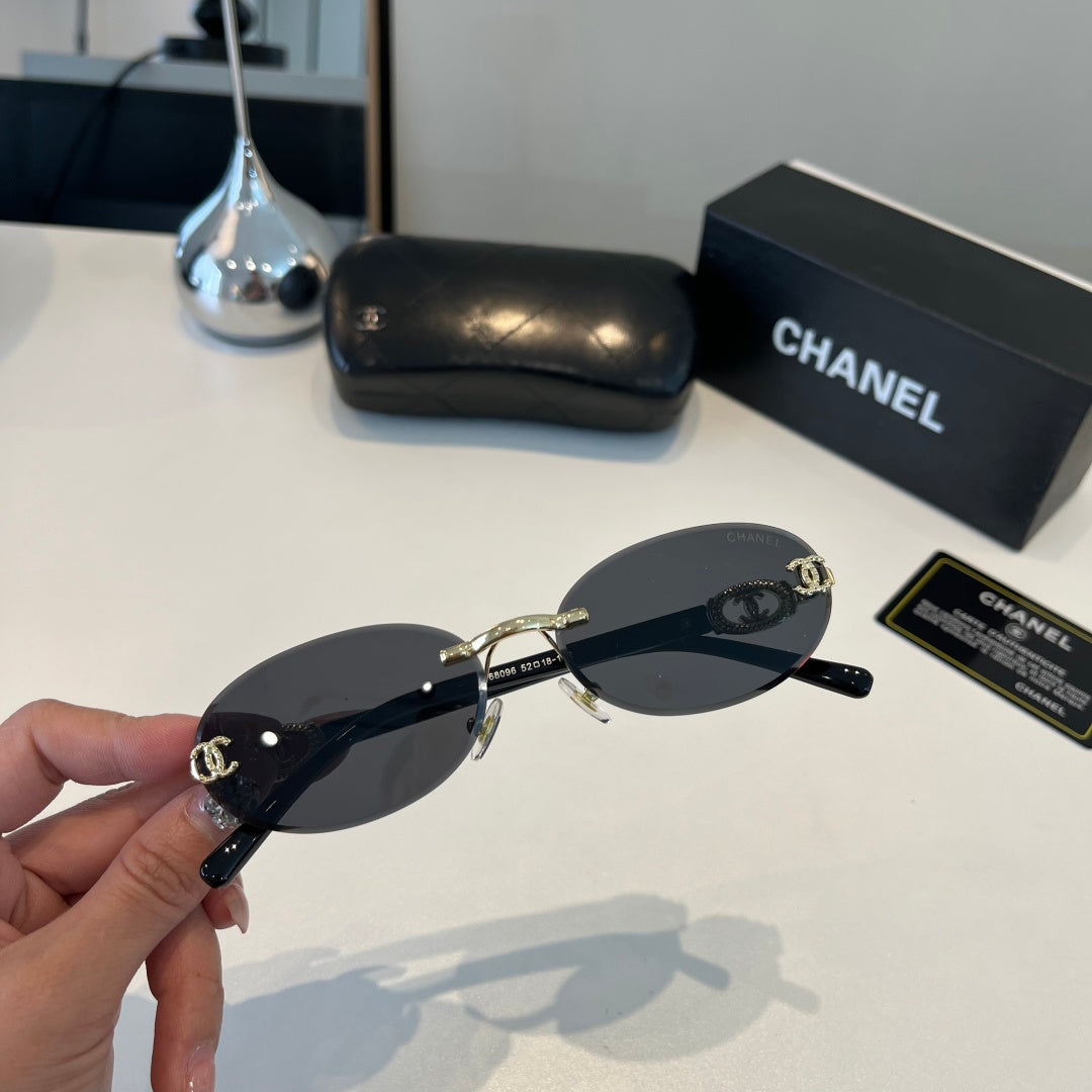 Chanel Fashion Silver Lens Sunglasses for Men & Women - 371695 - detail image 4