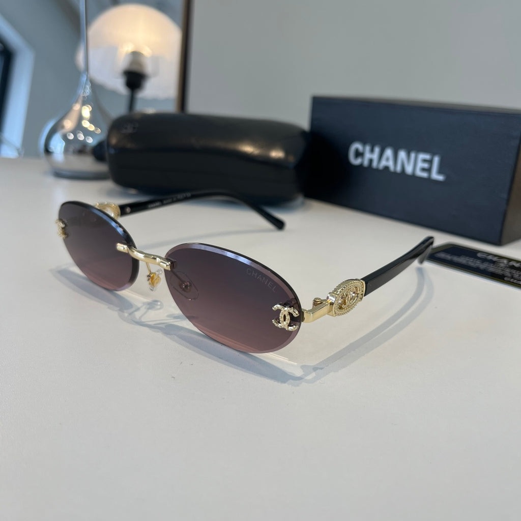 Chanel Fashion Silver Lens Sunglasses for Men & Women - 371696 - detail image 3