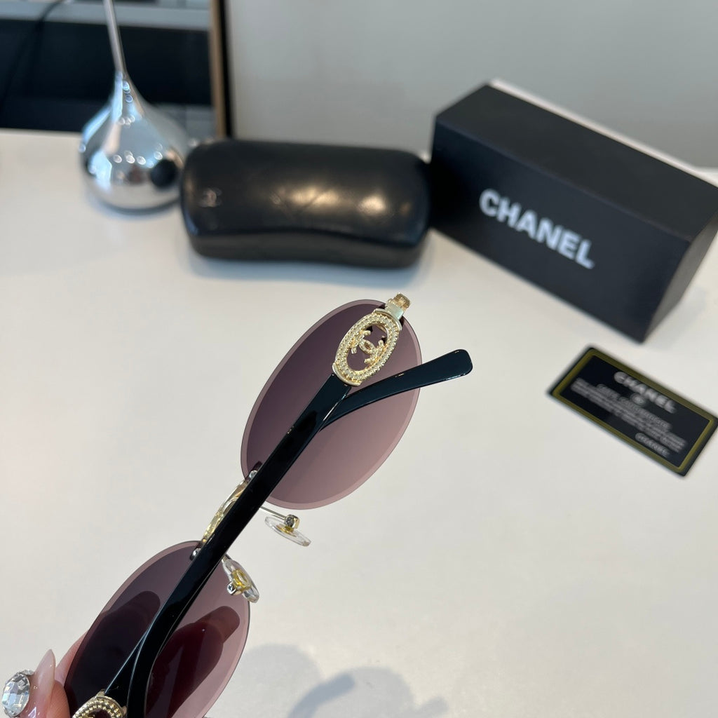 Chanel Fashion Silver Lens Sunglasses for Men & Women - 371696 - detail image 6