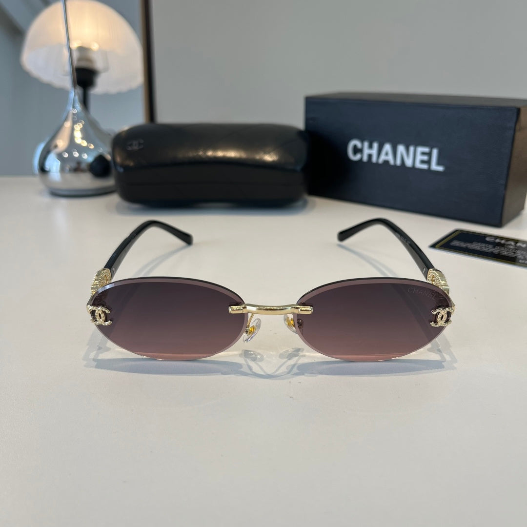 Chanel Fashion Silver Lens Sunglasses for Men & Women - 371696 - detail image 2