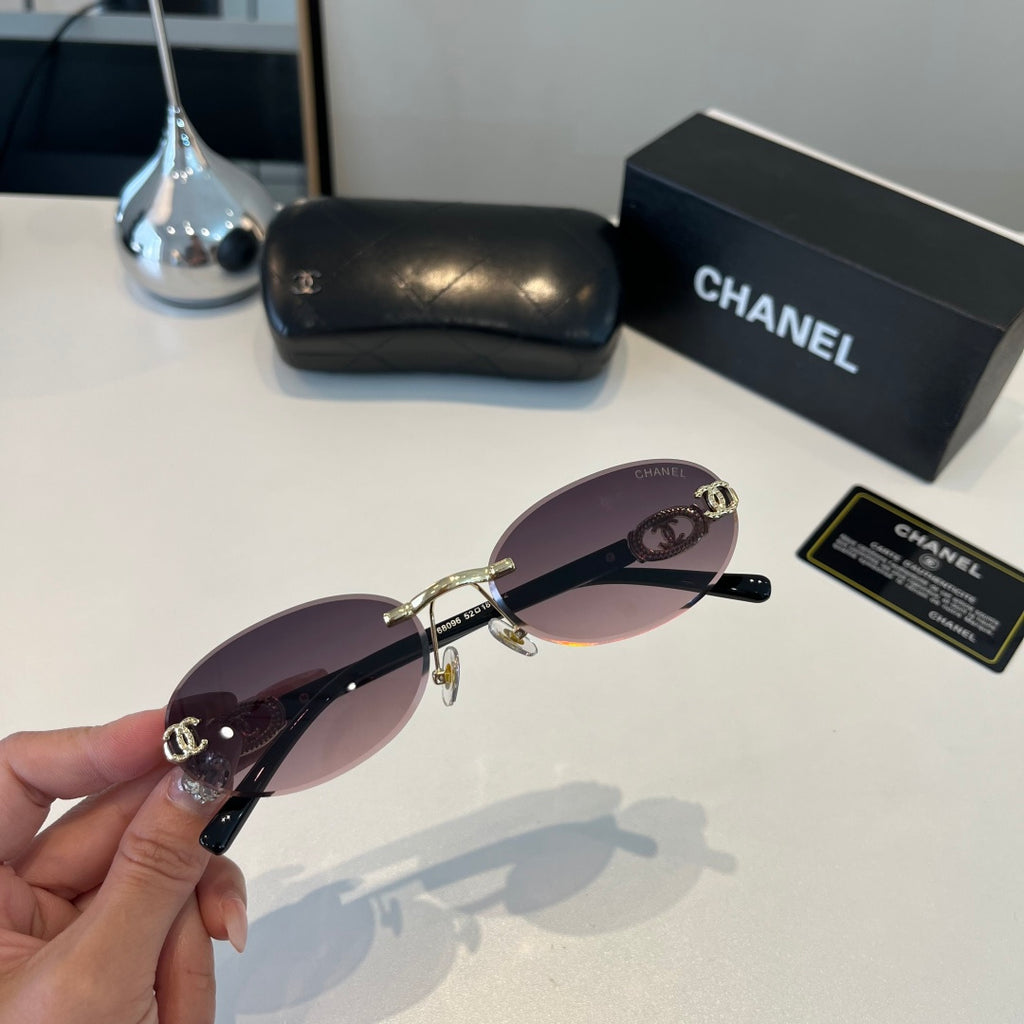 Chanel Fashion Silver Lens Sunglasses for Men & Women - 371696 - detail image 4