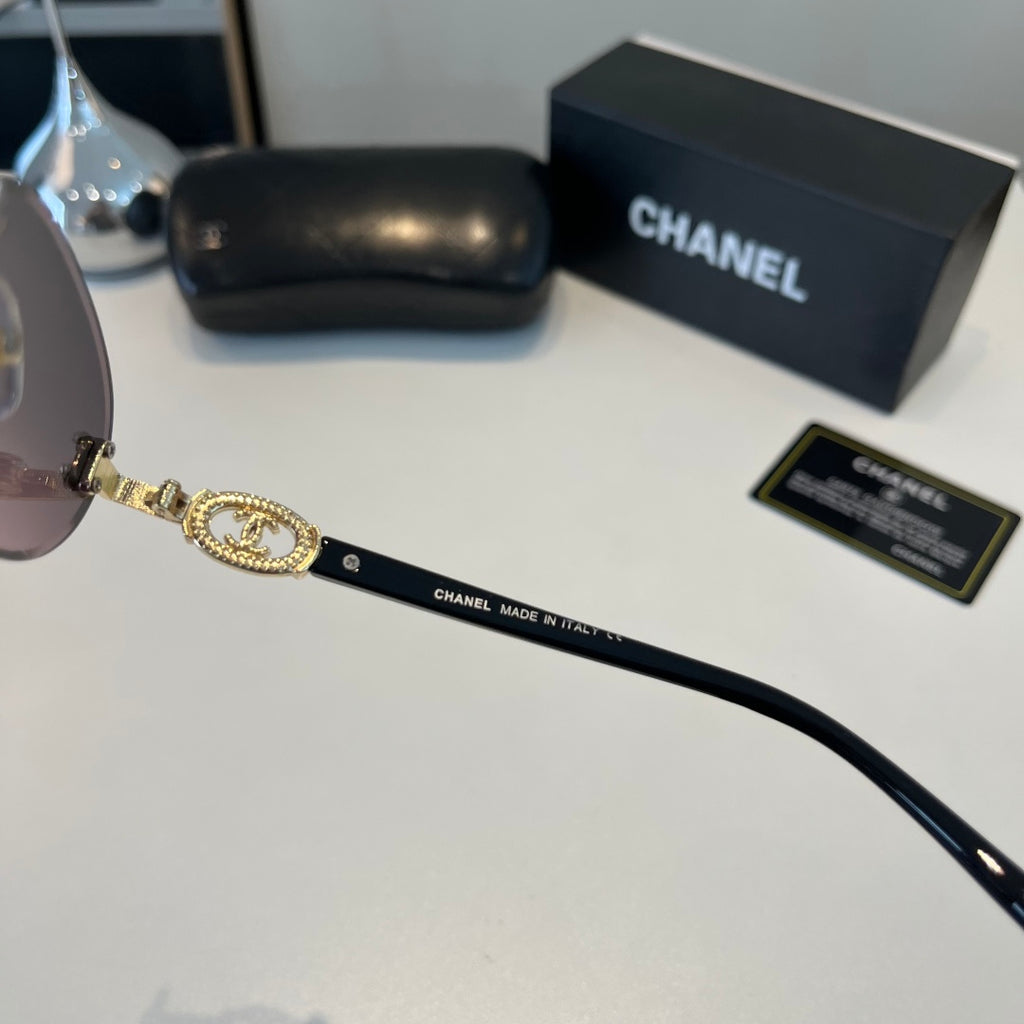 Chanel Fashion Silver Lens Sunglasses for Men & Women - 371696 - detail image 9