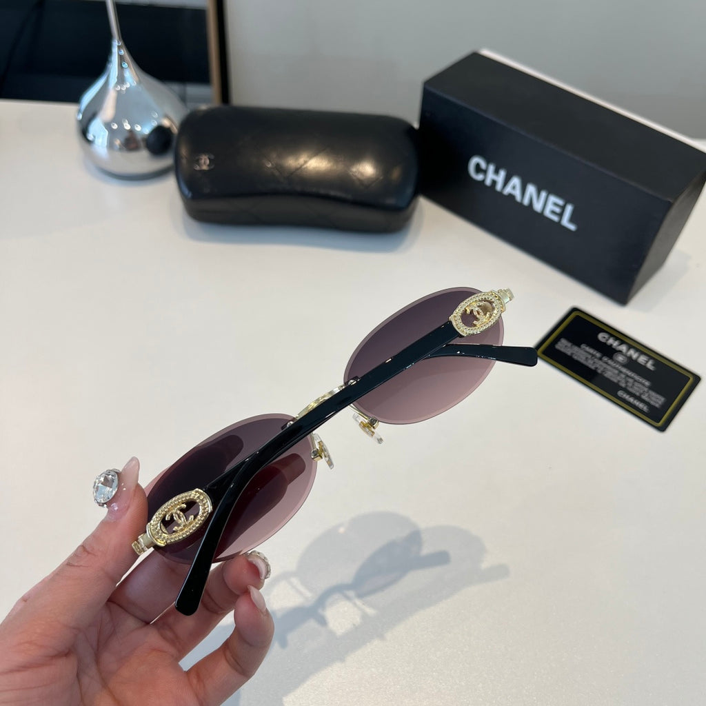 Chanel Fashion Silver Lens Sunglasses for Men & Women - 371696 - detail image 7