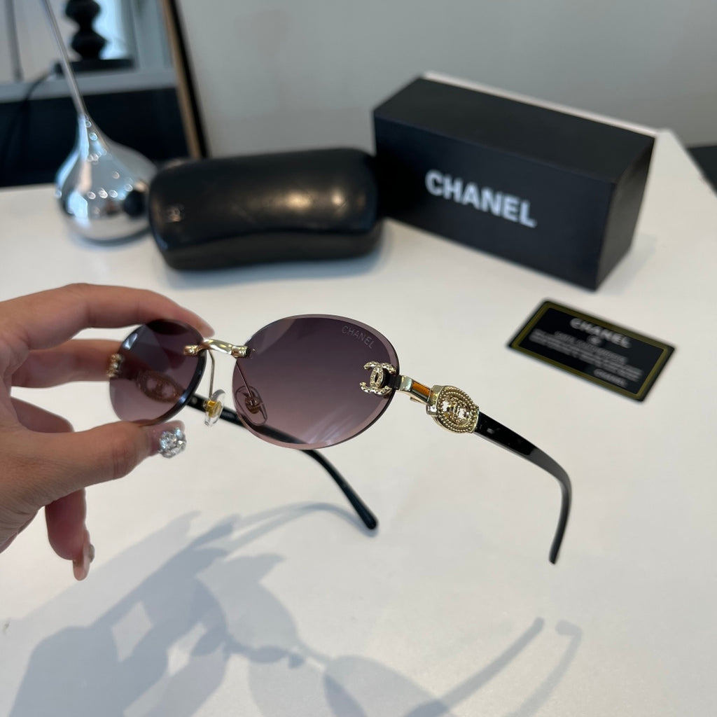Chanel Fashion Silver Lens Sunglasses for Men & Women - 371696 - detail image 10