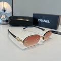 Chanel Fashion Red Lens Sunglasses for Men & Women - 371697