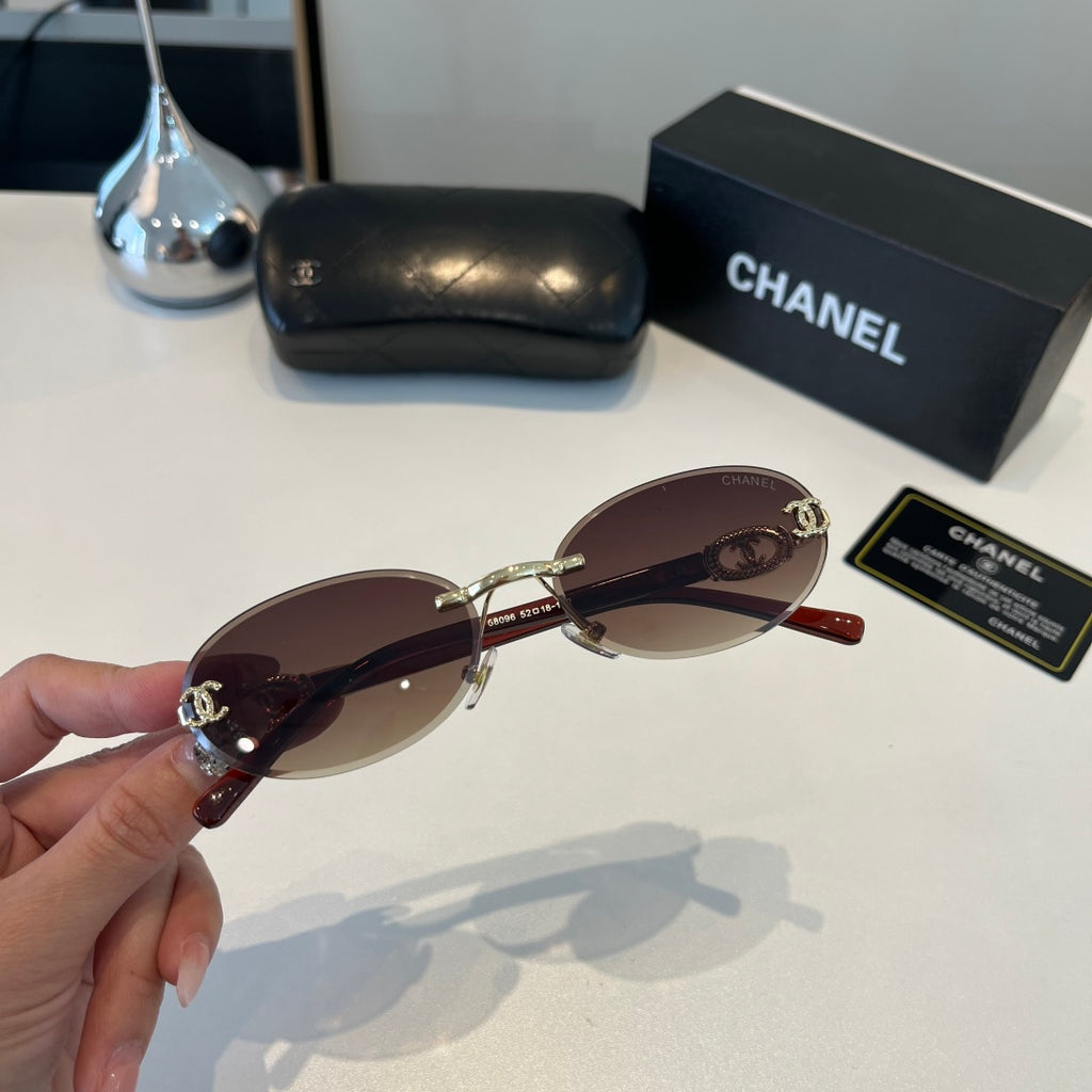 Chanel Fashion Brown Lens Sunglasses for Men & Women - 371698 - detail image 5