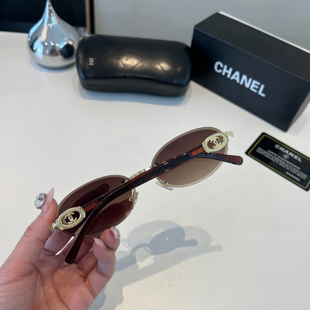 Chanel Fashion Brown Lens Sunglasses for Men & Women - 371698 - detail image 8