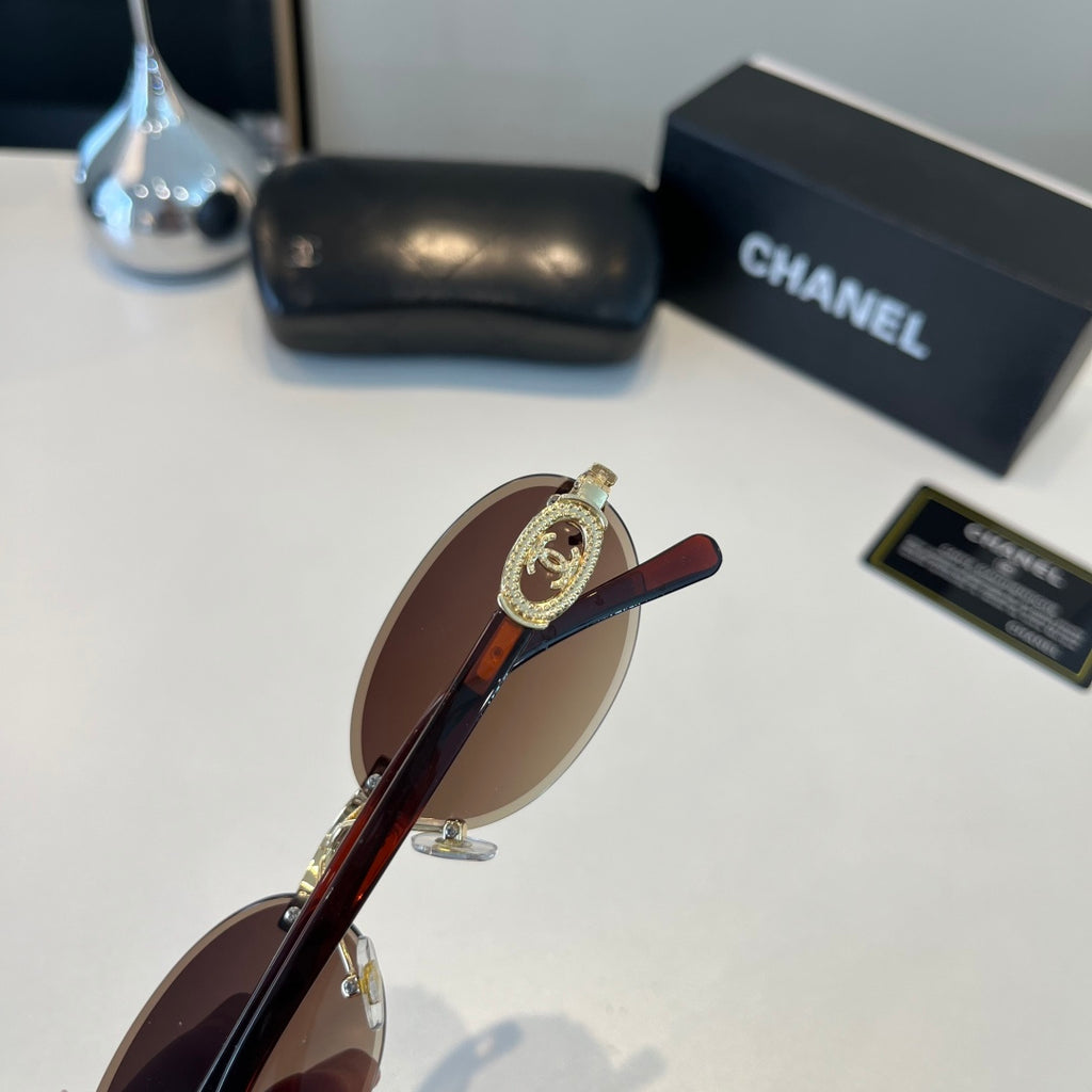 Chanel Fashion Brown Lens Sunglasses for Men & Women - 371698 - detail image 7