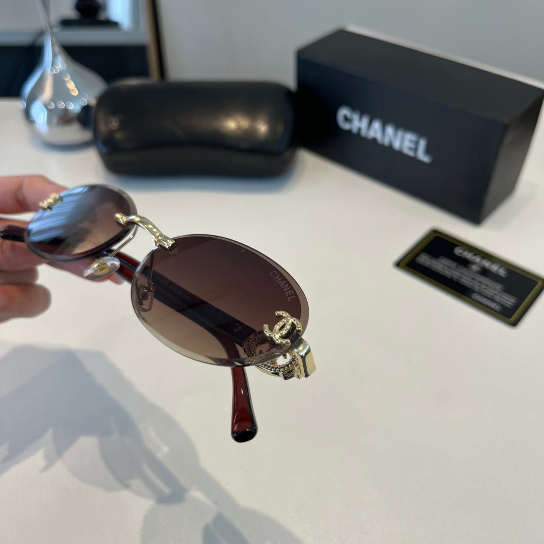 Chanel Fashion Brown Lens Sunglasses for Men & Women - 371698 - detail image 6