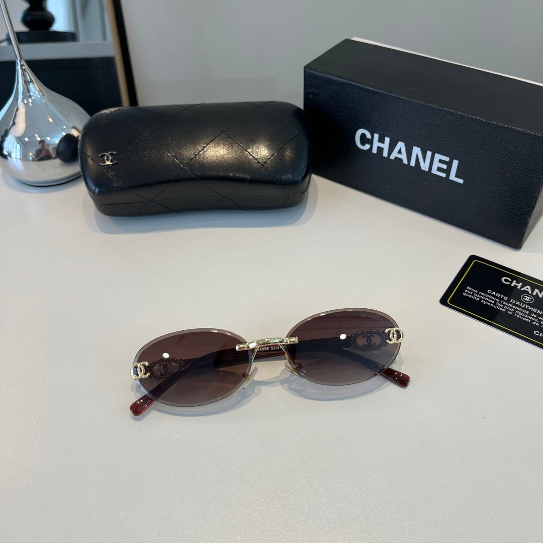 Chanel Fashion Brown Lens Sunglasses for Men & Women - 371698 - detail image 4
