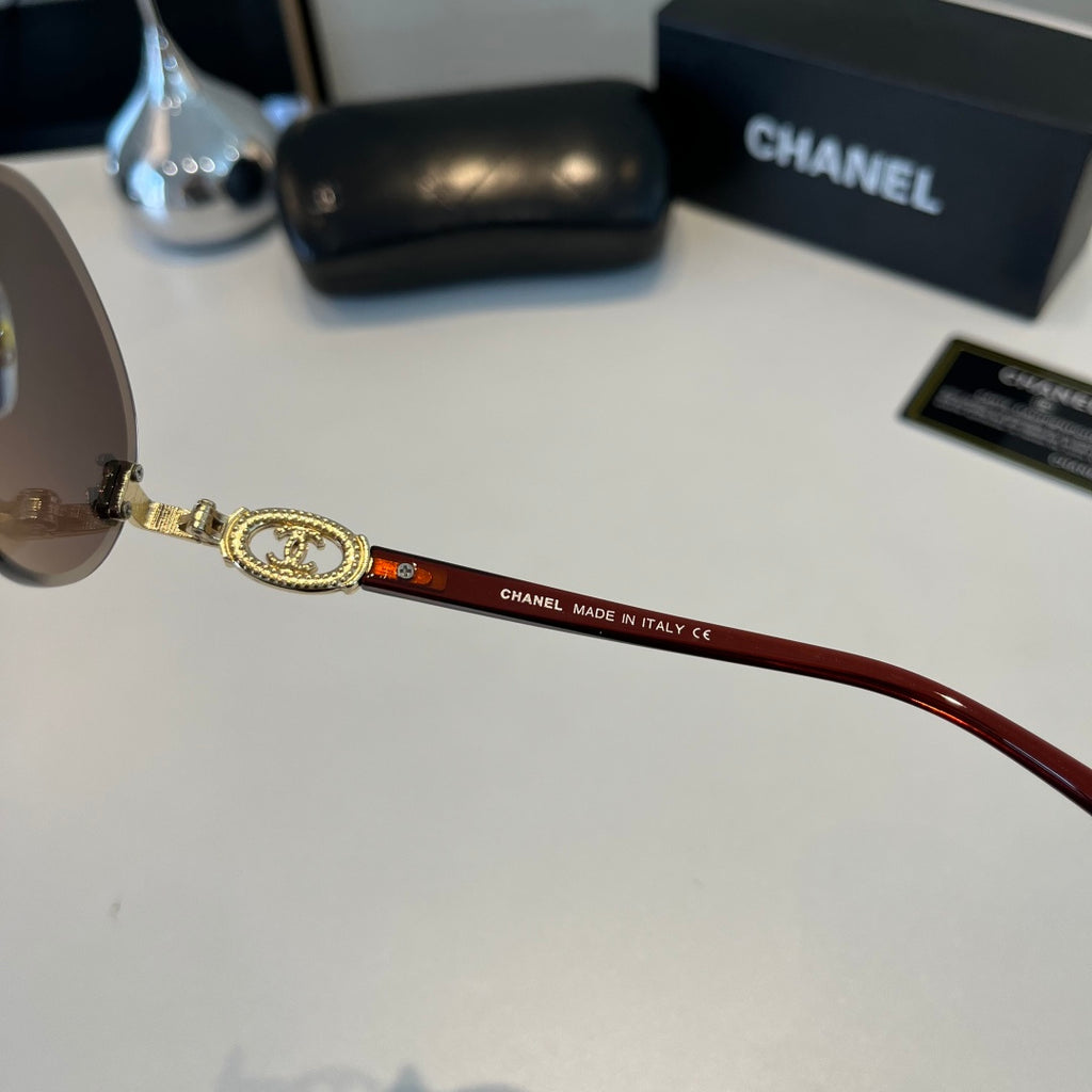 Chanel Fashion Brown Lens Sunglasses for Men & Women - 371698 - detail image 10