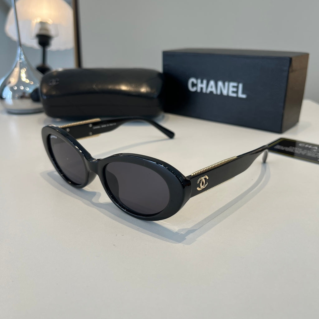 Chanel Fashion Black Lens Sunglasses for Men & Women - 371708 - detail image 3