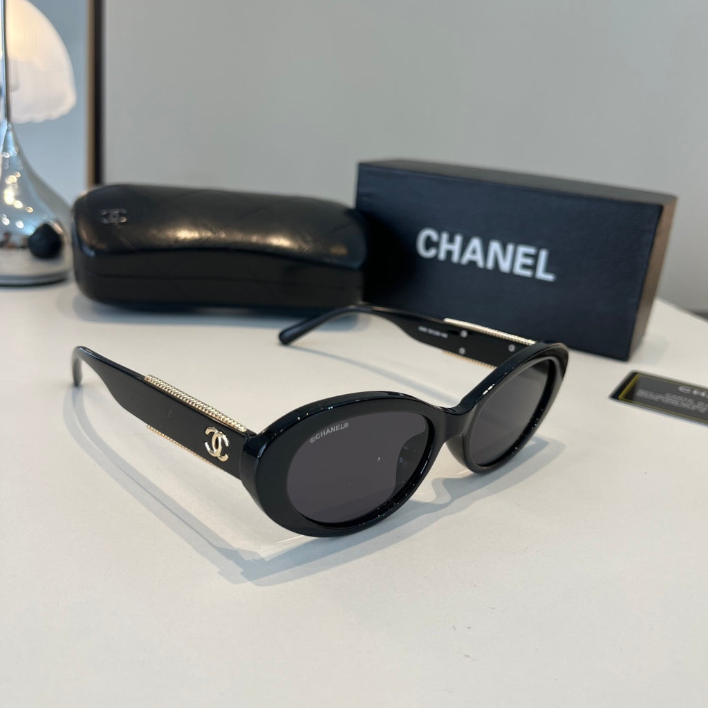 Chanel Fashion Black Lens Sunglasses for Men & Women - 371708