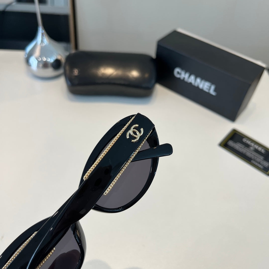 Chanel Fashion Black Lens Sunglasses for Men & Women - 371708 - detail image 7