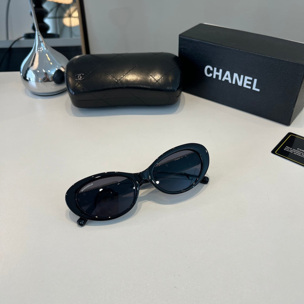Chanel Fashion Black Lens Sunglasses for Men & Women - 371708 - detail image 5