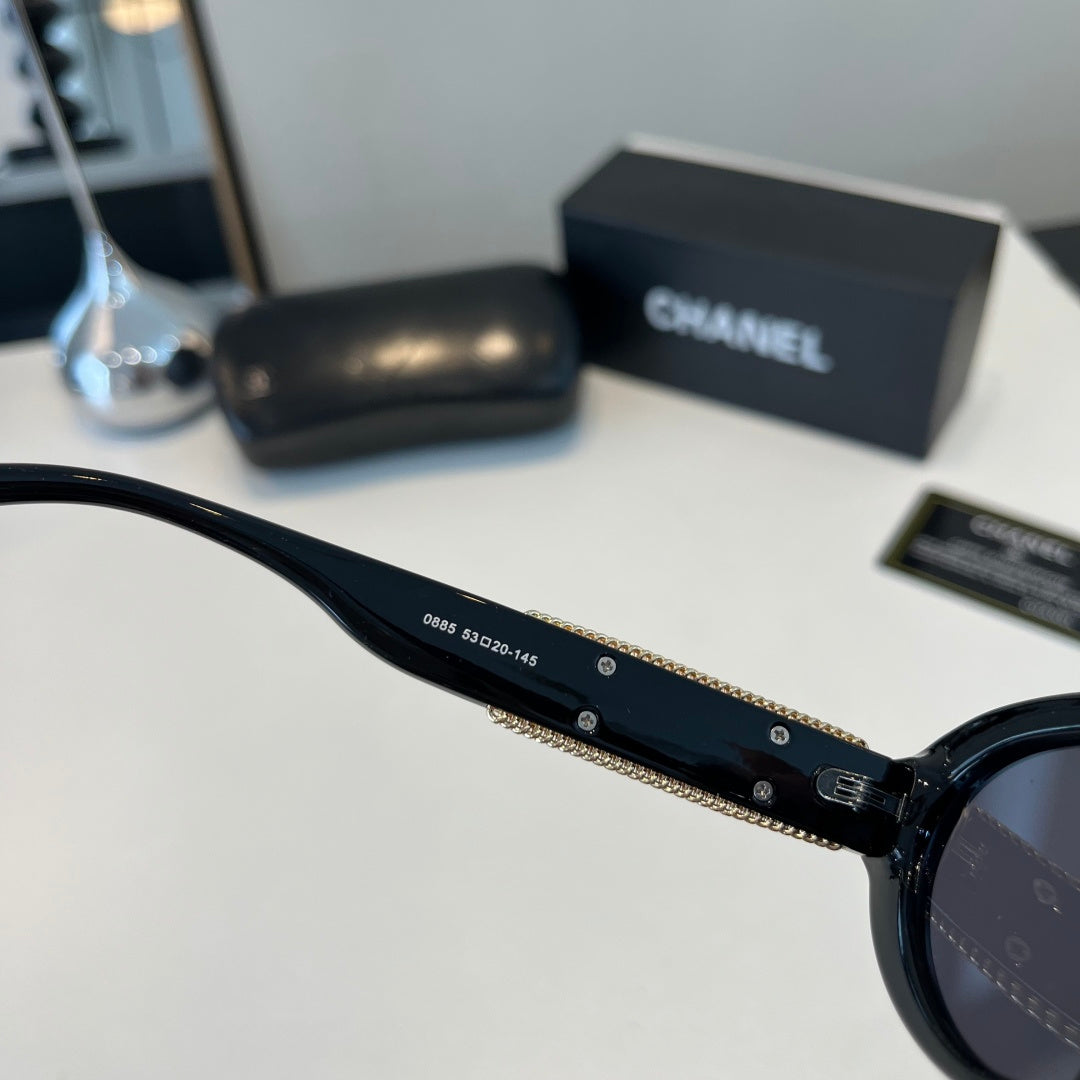Chanel Fashion Black Lens Sunglasses for Men & Women - 371708 - detail image 9