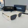Chanel Fashion Silver Lens Sunglasses for Men & Women - 371700