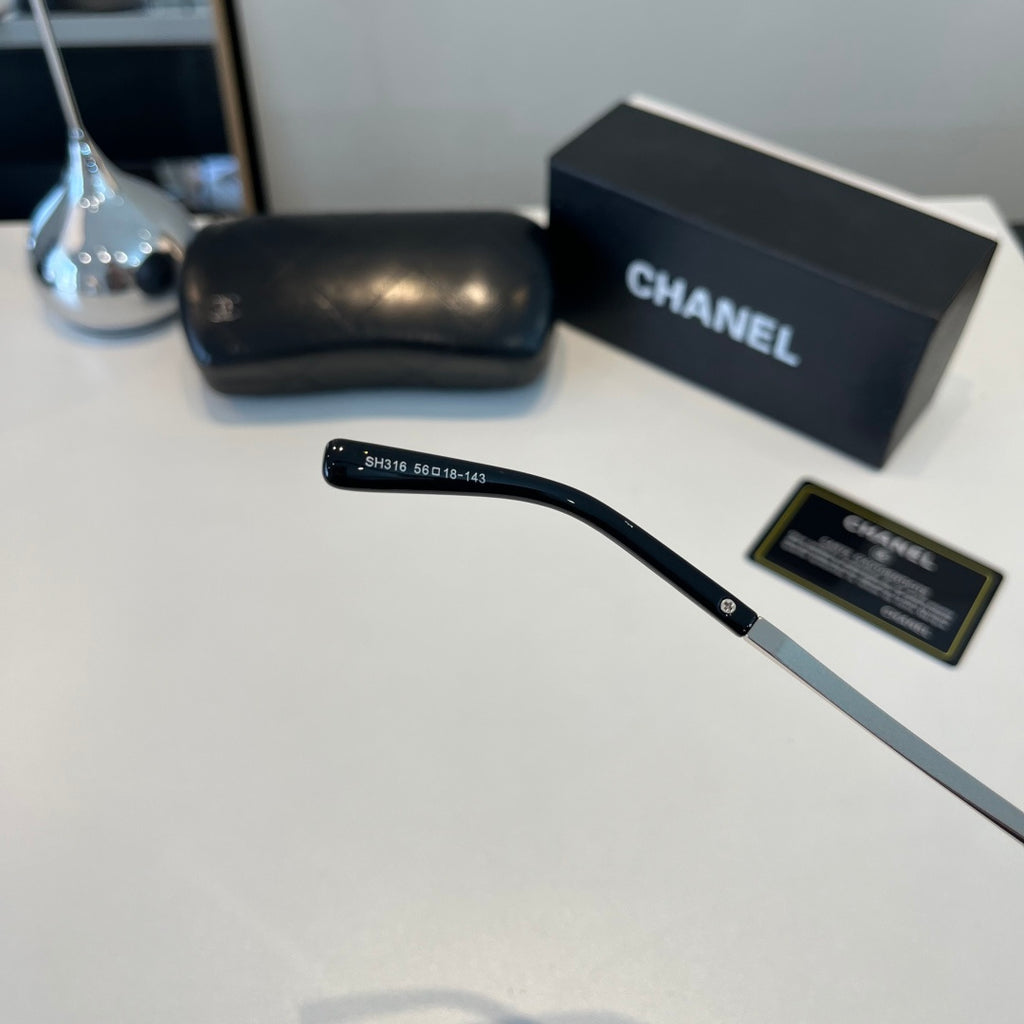 Chanel Fashion Silver Lens Sunglasses for Men & Women - 371701 - detail image 9