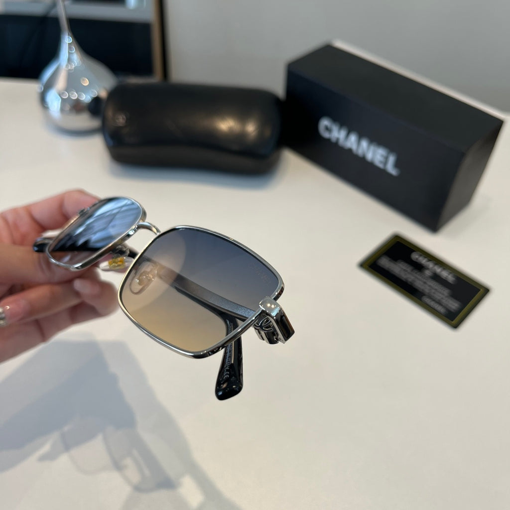 Chanel Fashion Silver Lens Sunglasses for Men & Women - 371701 - detail image 8