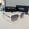 Chanel Fashion Silver Lens Sunglasses for Men & Women - 371701