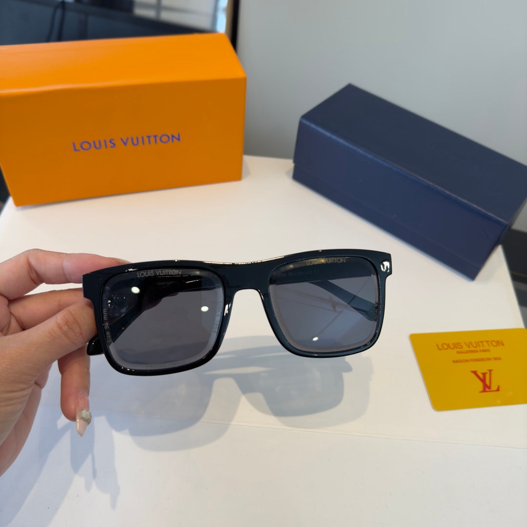 Louis Vuitton Fashion Black Lens Sunglasses for Men & Women - 431253 - detail image 6