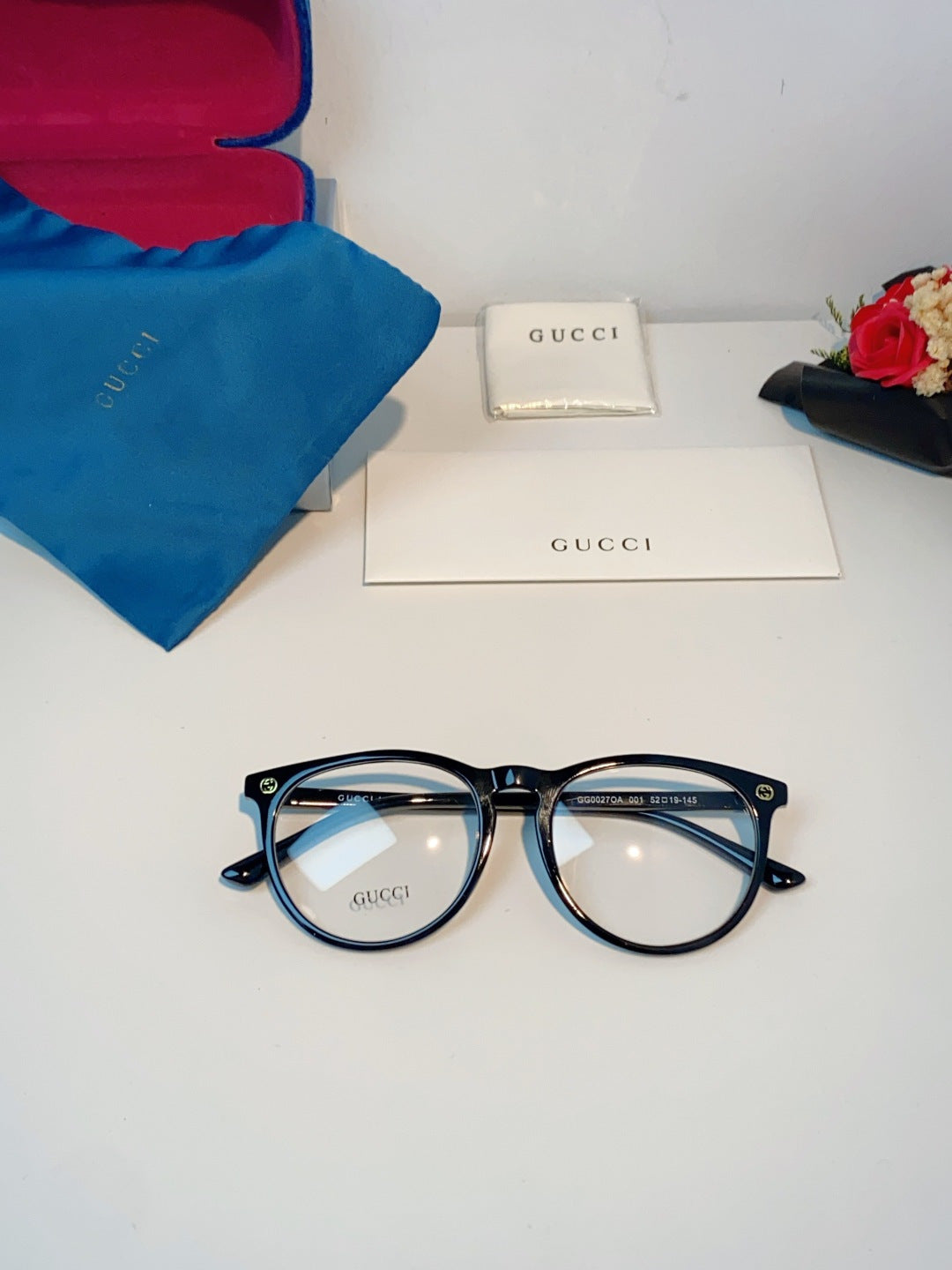 Gucci Round Brown Lens Sunglasses for Men & Women - 448766 - detail image 9