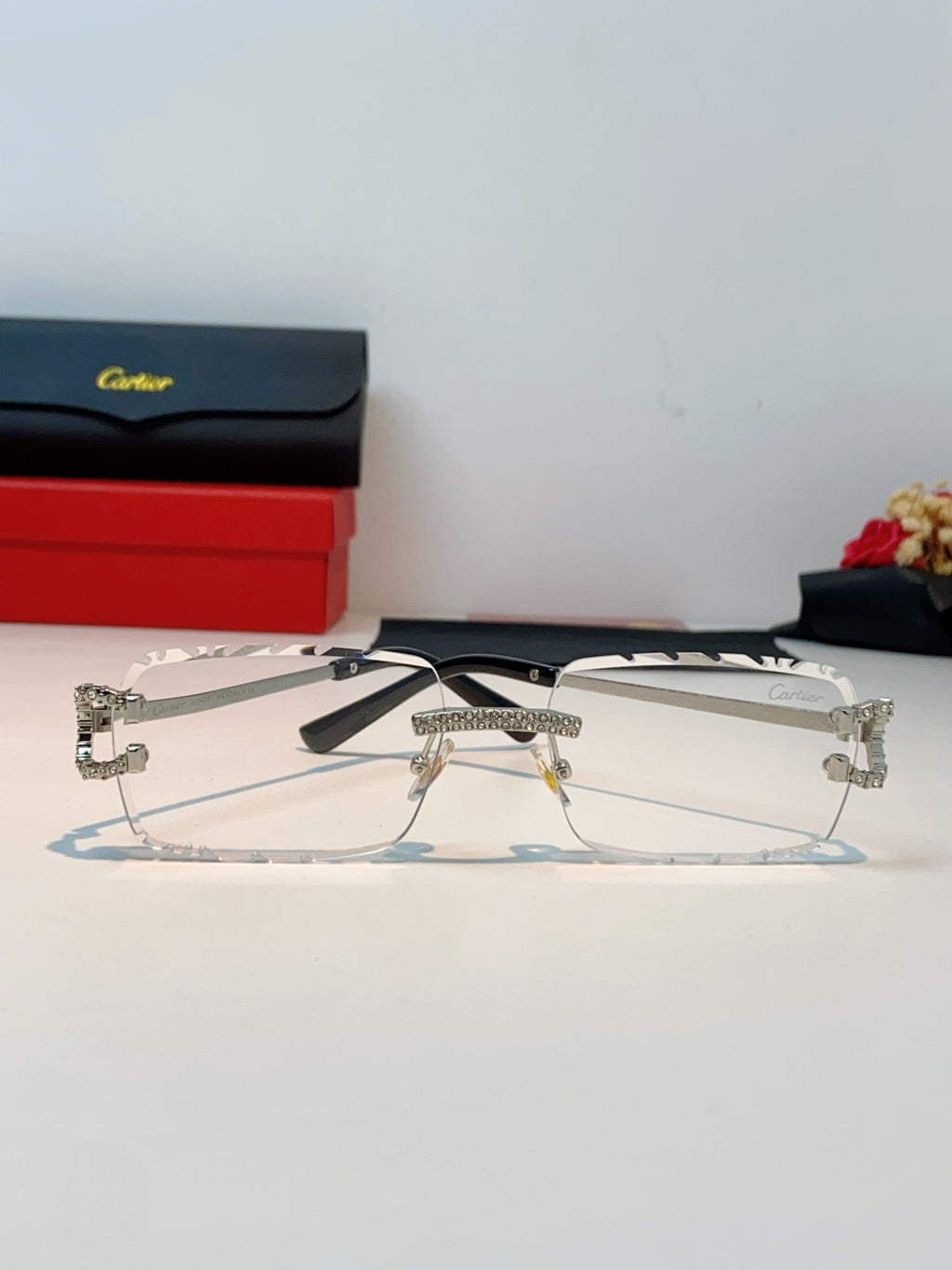 Cartier Fashion Silver Lens Sunglasses for Men & Women - 415951 - detail image 2