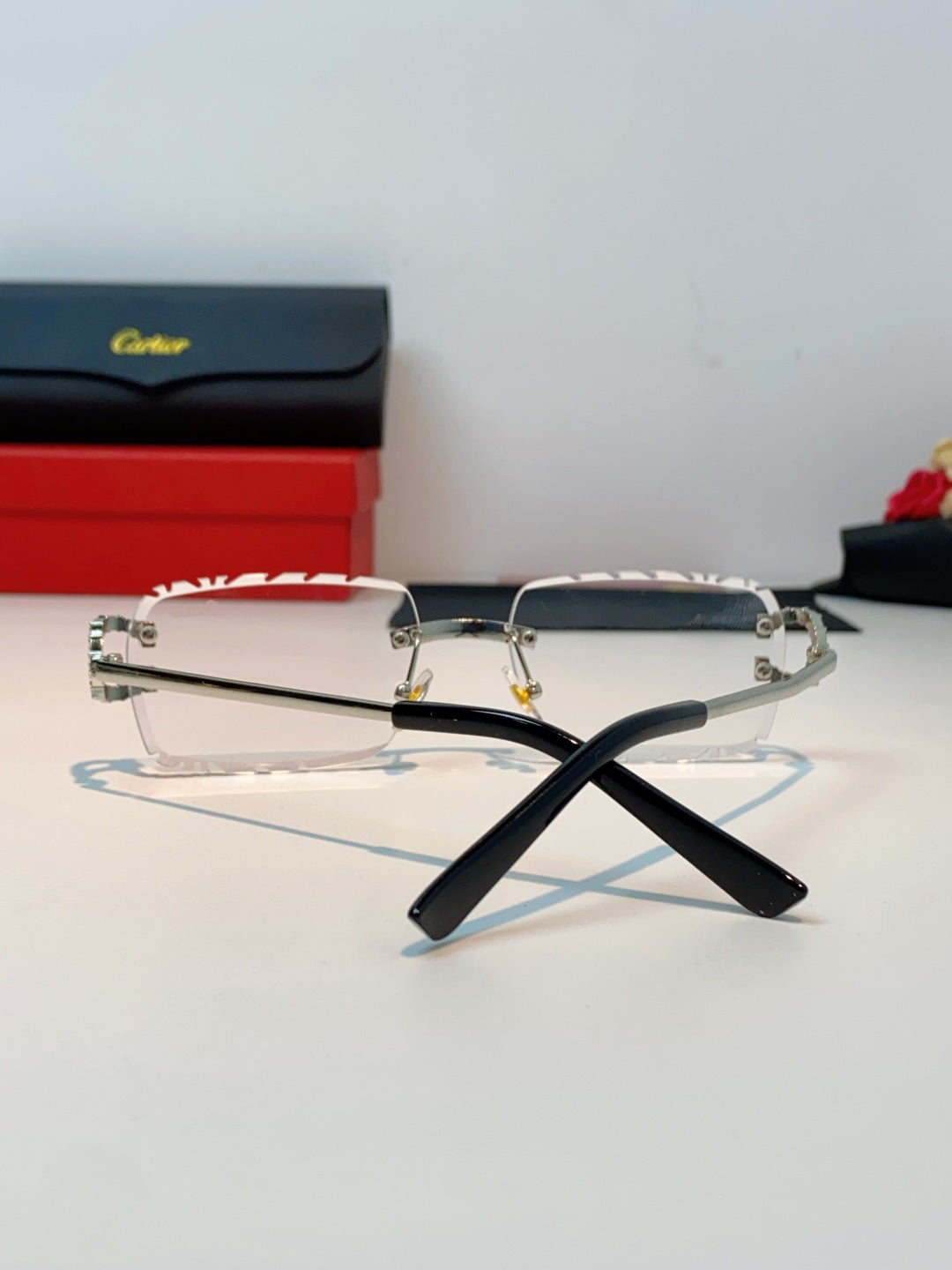 Cartier Fashion Silver Lens Sunglasses for Men & Women - 465912 - detail image 3