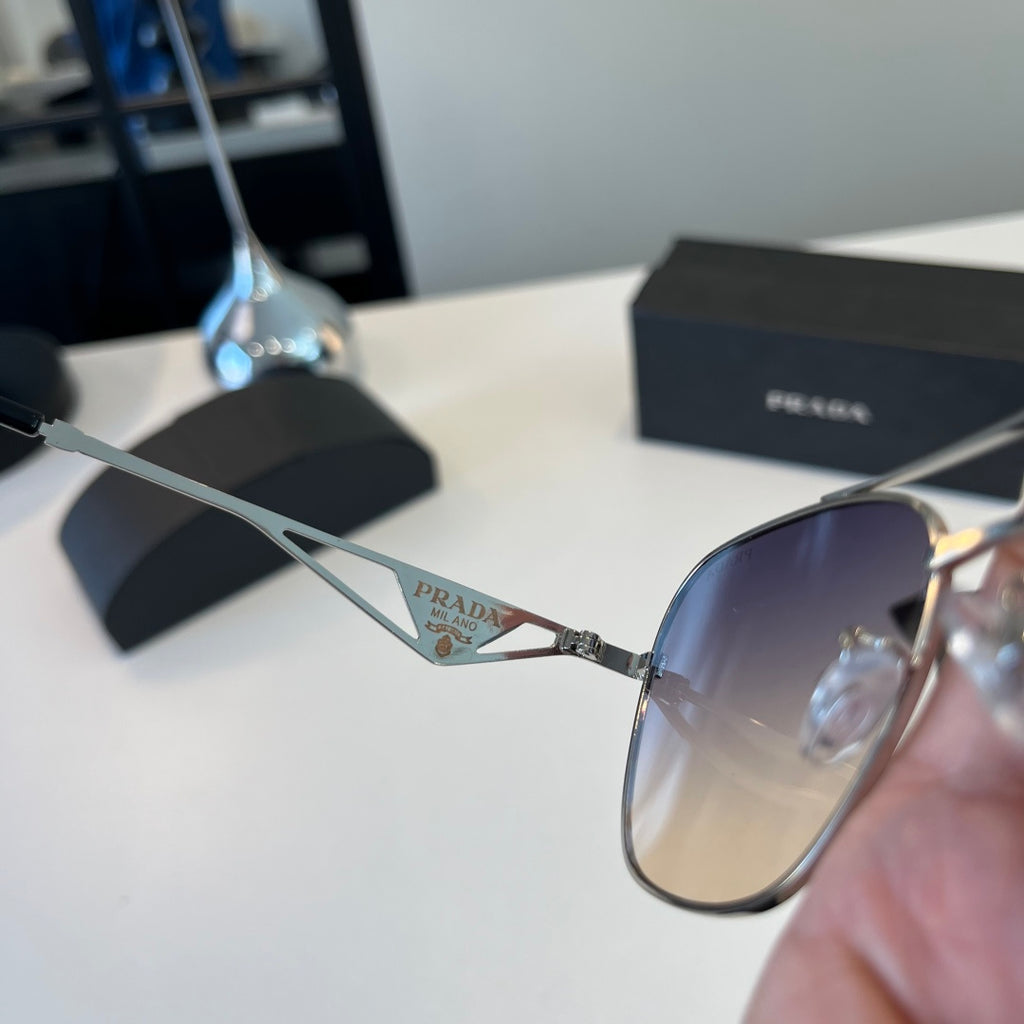 Prada Fashion Silver Lens Sunglasses for Men & Women - 372161 - detail image 8