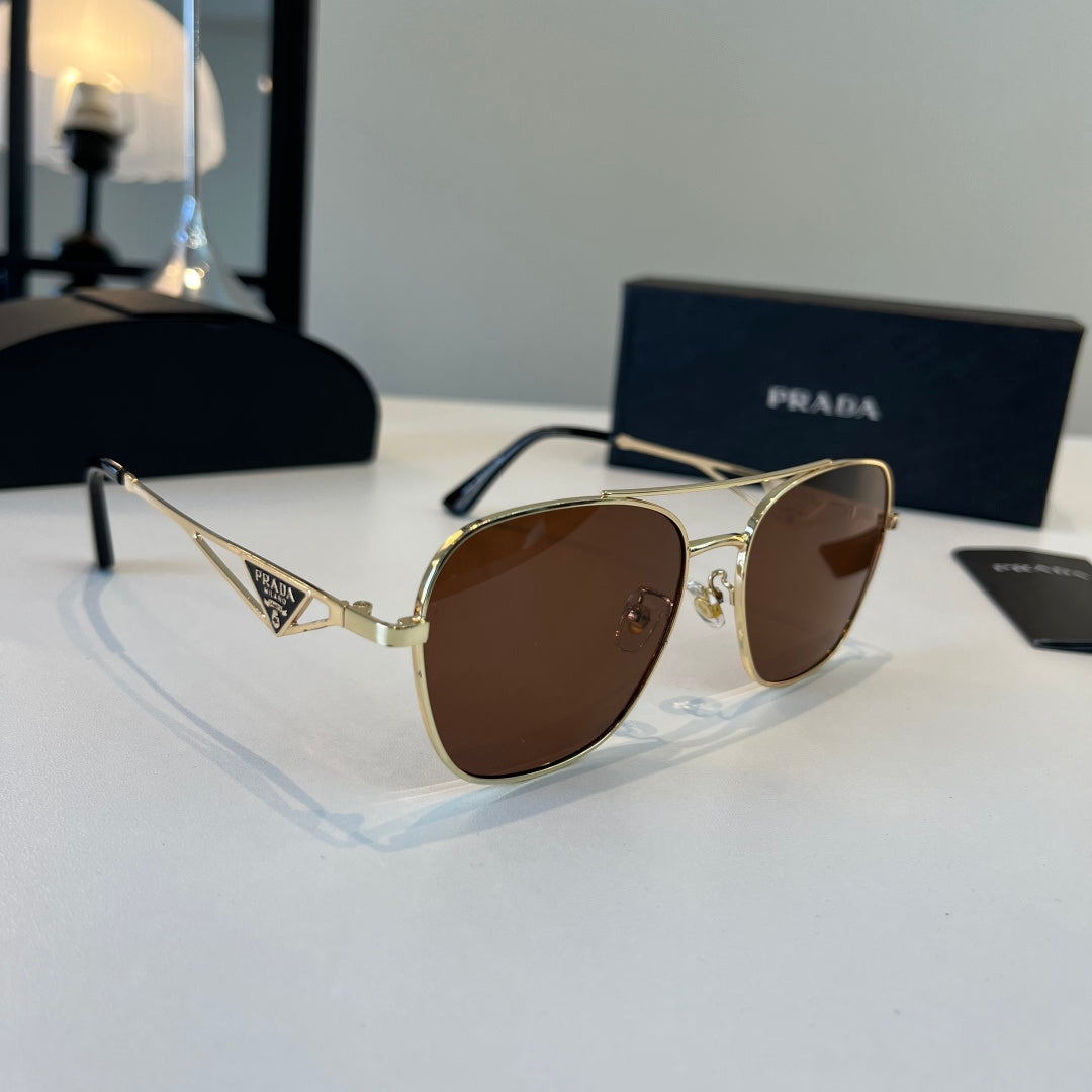 Prada Fashion Brown Lens Sunglasses for Men & Women - 372162