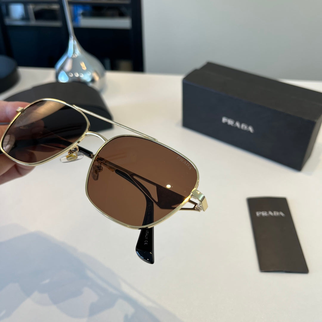 Prada Fashion Brown Lens Sunglasses for Men & Women - 372162 - detail image 5