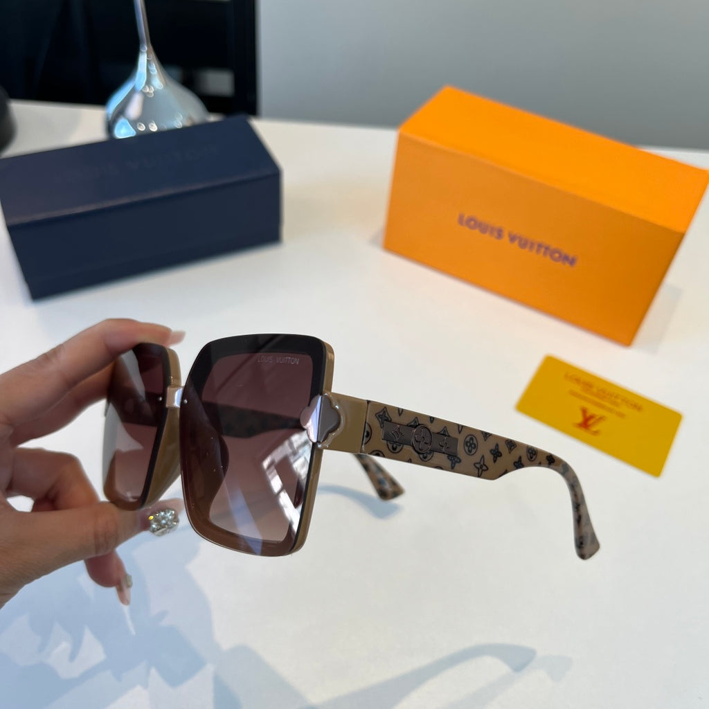 Louis Vuitton Fashion Red Lens Sunglasses for Men & Women - 158132 - detail image 4