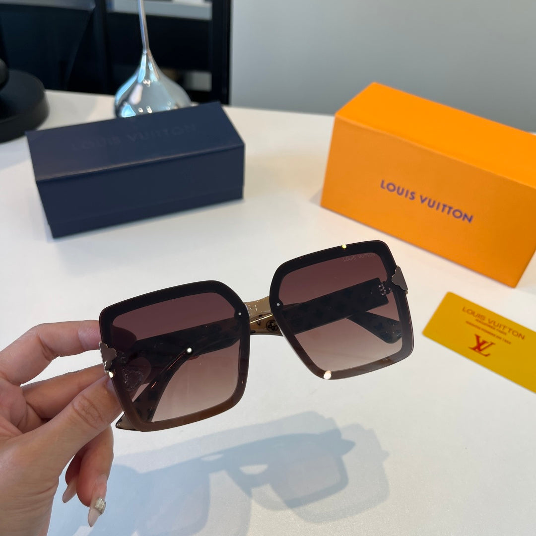 Louis Vuitton Fashion Red Lens Sunglasses for Men & Women - 158132 - detail image 5