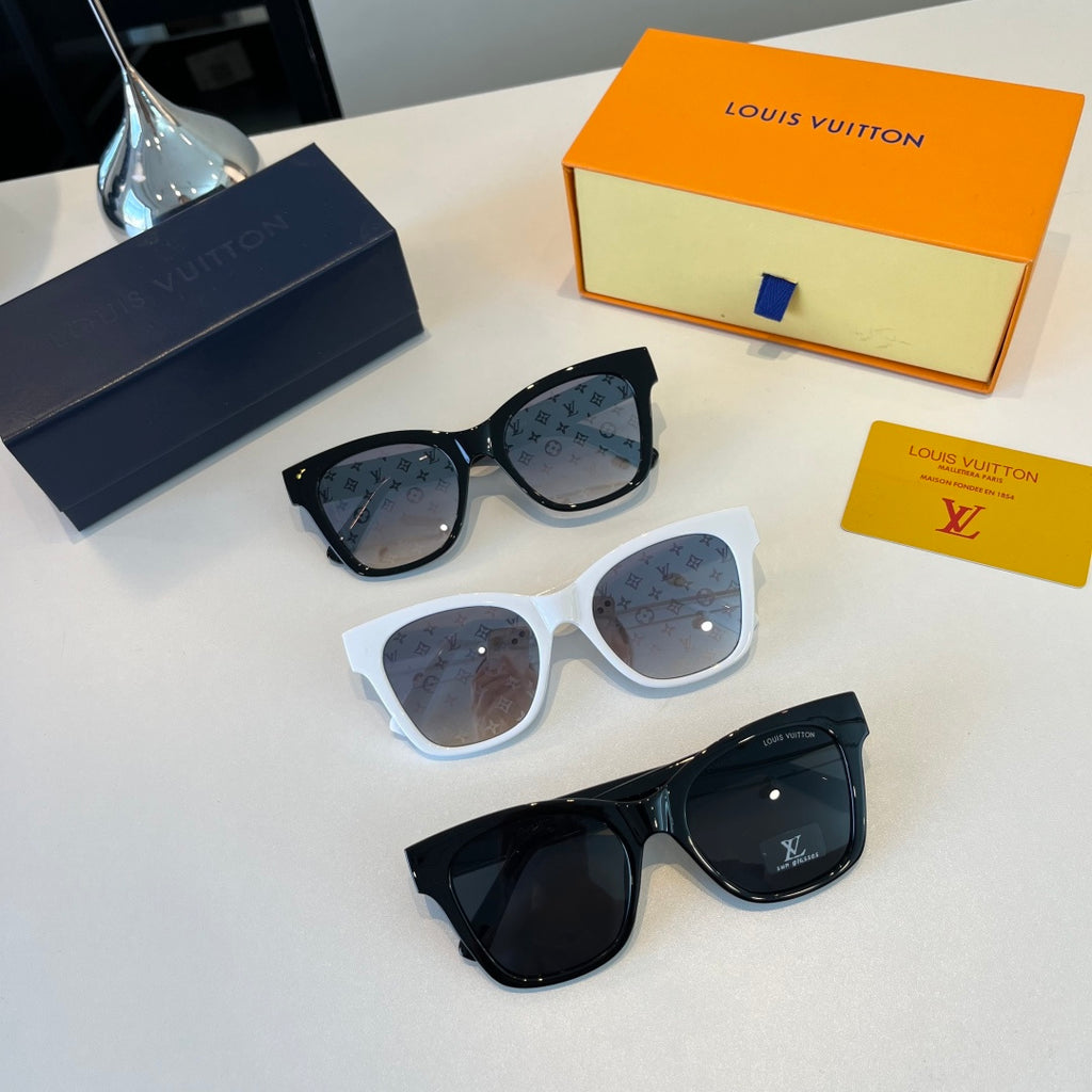 Louis Vuitton Metal Fashion Silver Lens Sunglasses for Men & Women - 158135 - detail image 11