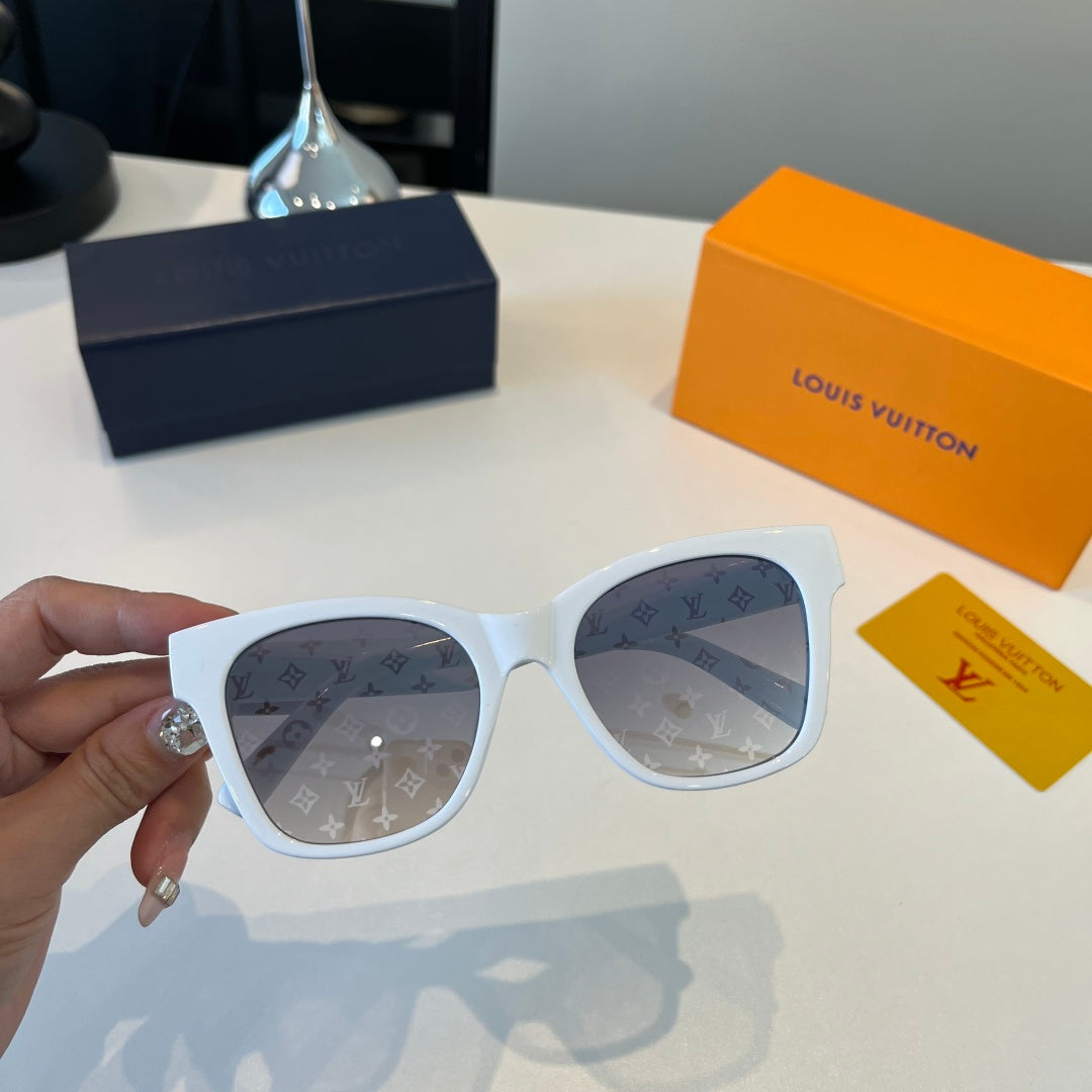 Louis Vuitton Metal Fashion Silver Lens Sunglasses for Men & Women - 158135 - detail image 6