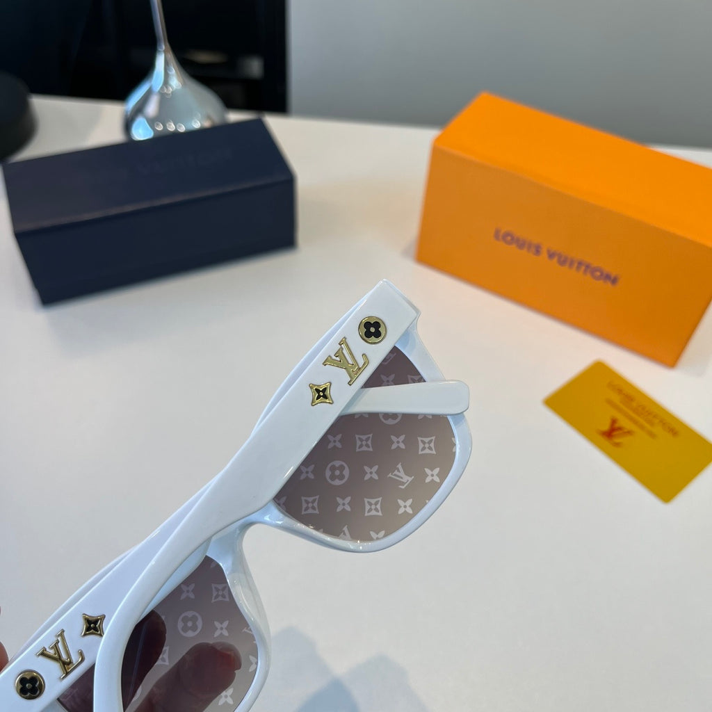 Louis Vuitton Metal Fashion Silver Lens Sunglasses for Men & Women - 158135 - detail image 7