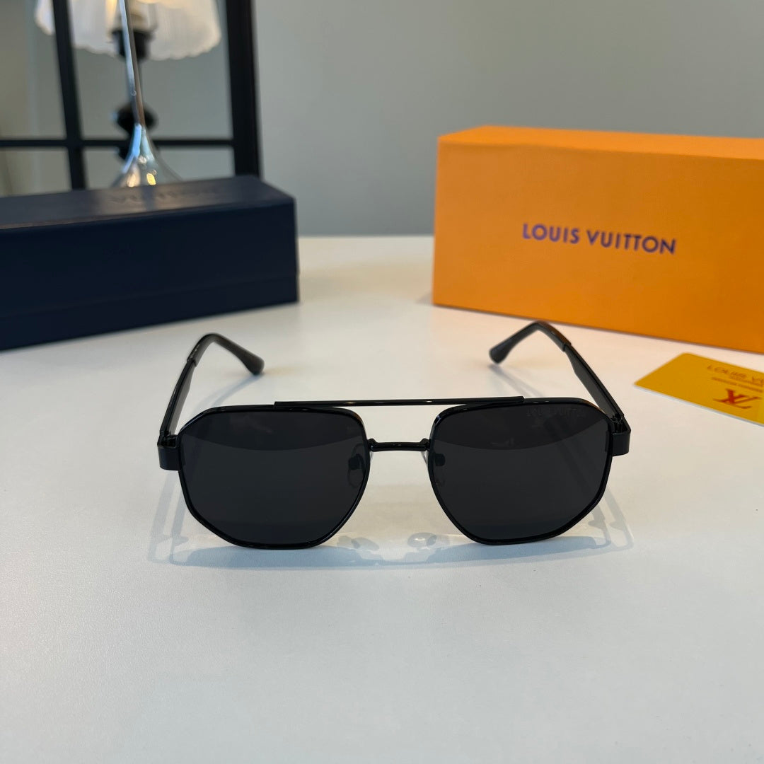 Louis Vuitton Metal Aviator Silver Lens Sunglasses for Men & Women - detail image 2