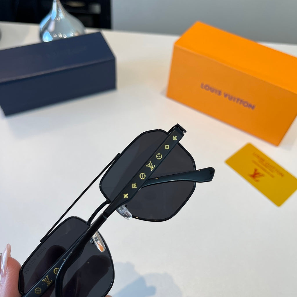 Louis Vuitton Metal Aviator Silver Lens Sunglasses for Men & Women - 158136 - detail image 6