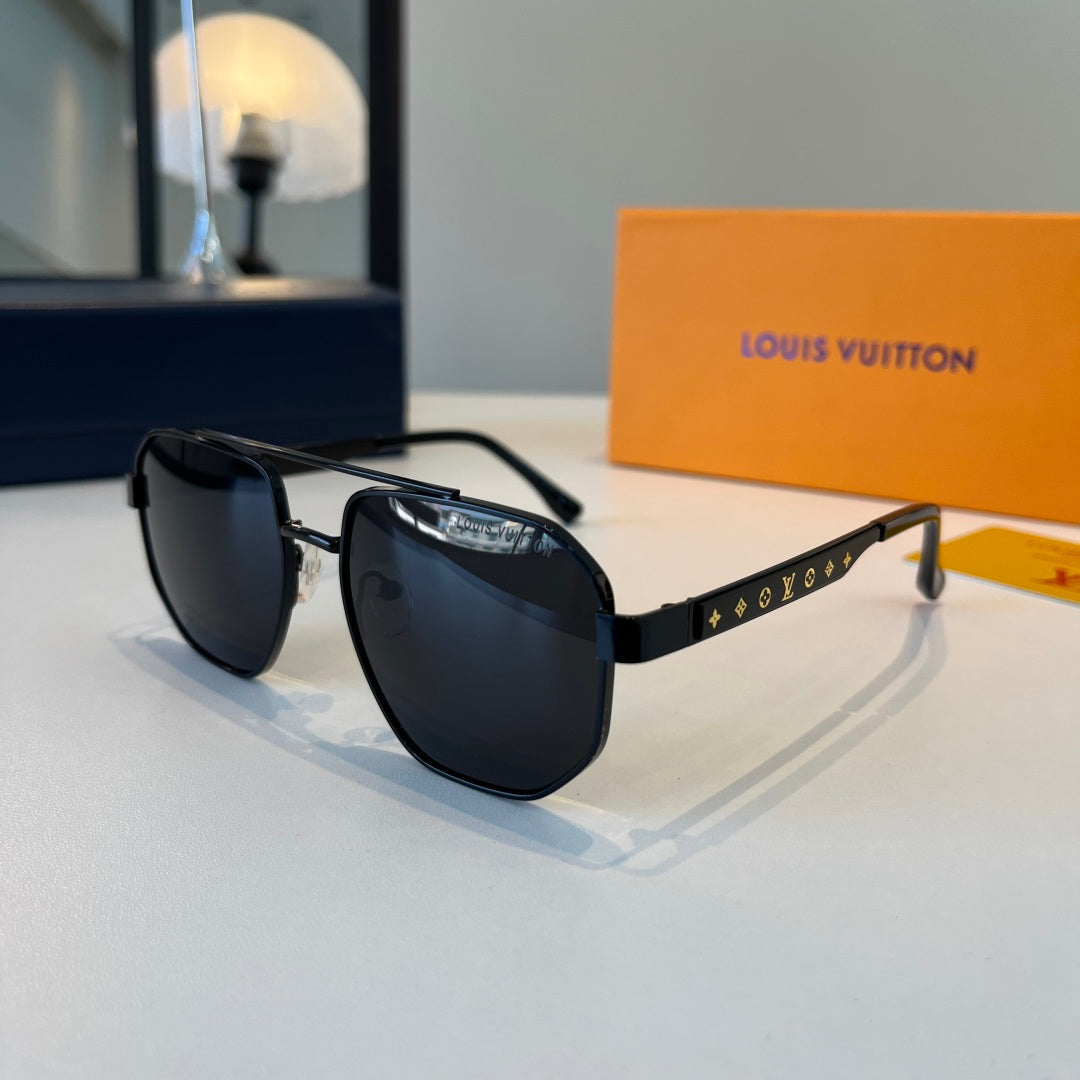 Louis Vuitton Metal Aviator Silver Lens Sunglasses for Men & Women - 158136 - detail image 3