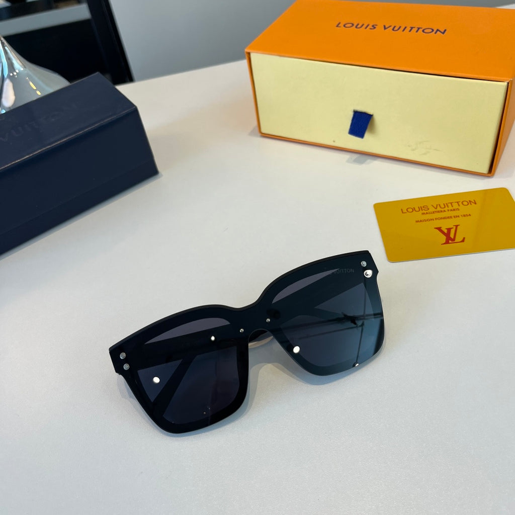 Louis Vuitton Fashion Black Lens Sunglasses for Men & Women - 158138 - detail image 4