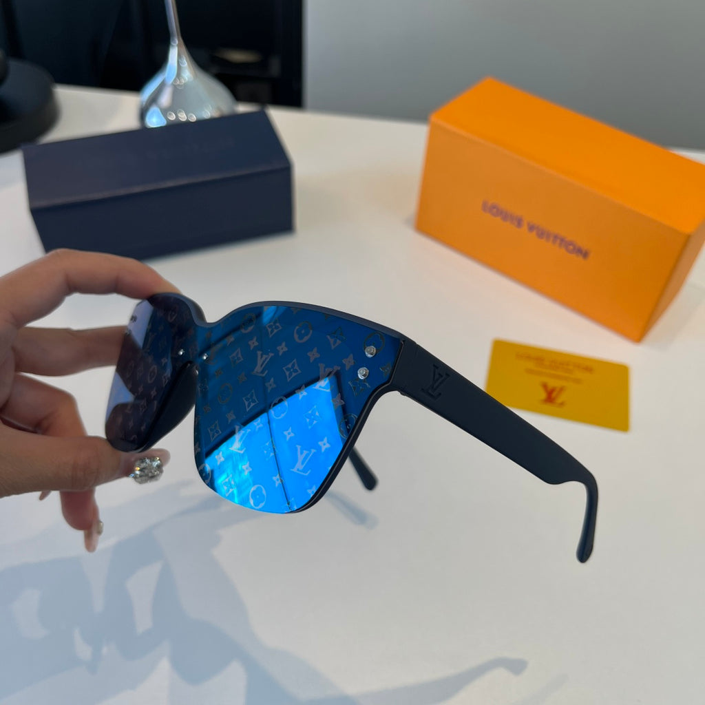 Louis Vuitton Fashion Blue Lens Sunglasses for Men & Women - 158139 - detail image 6