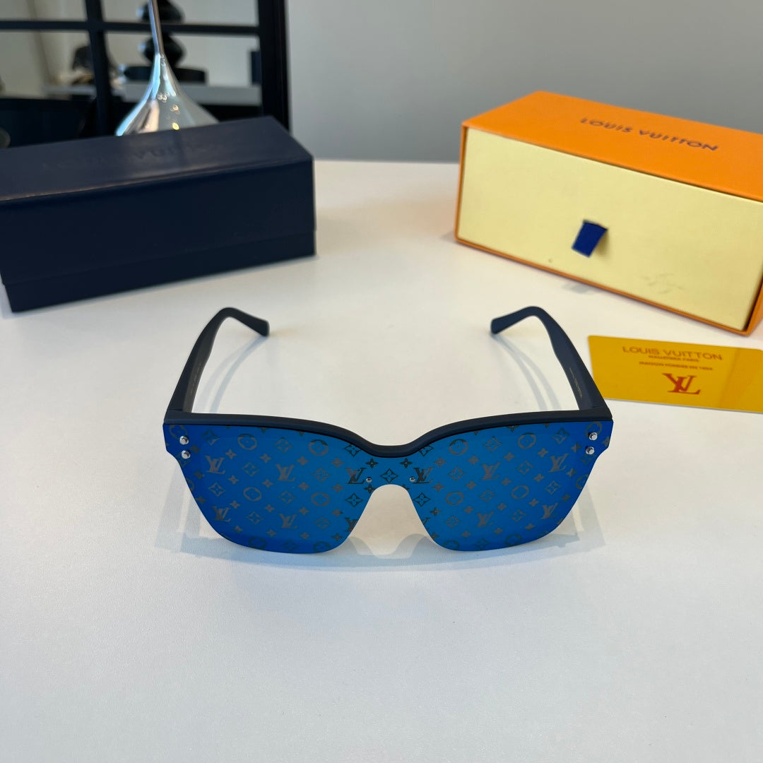 Louis Vuitton Fashion Blue Lens Sunglasses for Men & Women - 158139 - detail image 2